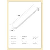 Resim Danazeey Masa Lambası Ofis Çalışma LED Işıkları USB Şarj Edilebilir Masa Lambası Manyetik Karartma Gözleri Koruyun Yatak Odası Gece Lambası 4000 Mah (Yurt Dışından) 