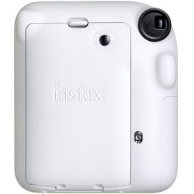 Resim Fujifilm Instax mini 12 Beyaz Fotoğraf Makinesi-10'lu Film-Çerçeve-Kare Albüm ve Deri Kılıf Seti 