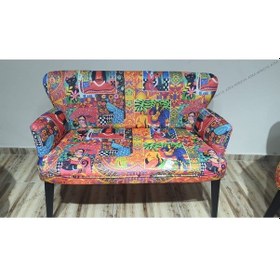 Resim Azra Mobilya Ikili Koltuk - Kanepe - Nubuk Kumaş - Ahşap Ayak - Modern Tasarım - Kedili Kız Diğer 