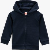 Resim Erkek Bebek Kapüşonlu Sweatshirt 