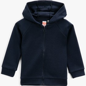 Resim Erkek Bebek Kapüşonlu Sweatshirt 