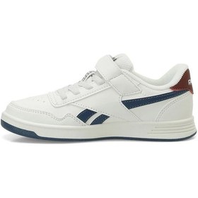 Resim Reebok 102277705 100245675 6m Court Advance Elastic Erkek Çocuk Klasik Sneaker Kırık Beyaz Kırık Beyaz 