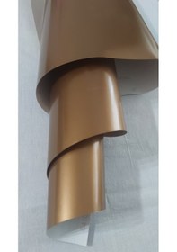 Resim Bakır Renk Dayanıklı Araç Motor Mobilya Folyosu 126cm X 20 Cm 