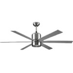 Resim Ecovibe 60W G9 6 Kanatlı Avizeli Tavan Vantilatörü KCF286 
