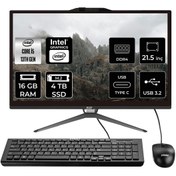 Resim Msı Pro AP222T Intel Core I5 13400 16GB 4tb SSD 21.5" Fhd Fdos Multi-Touch All In One Bilgisayar & Per4 USB Bellek 13M091XEUP315 