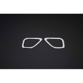 Resim Sis Far Çerçevesi Krom 2 Parça Doblo-2 Panel Van Lav Facelift 2014 Ve Sonrası Modeller İçin 