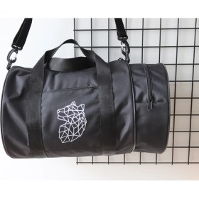 Resim J.Pars Unisex Siyah Uzun Askılı Seyahat Fitness ve Spor Çantası 