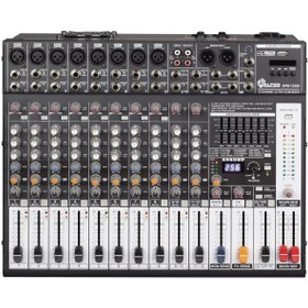 Resim ALFON Apm‑12300 12 Kanal Power Mikser | 2×300 w Rms | Usb/bt/mp3 256 Dsp 7‑band Eq 