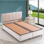 Resim Alf Cyristal Plus Baza + Artemis Başlık - Çift Kişilik - Kahverengi 
