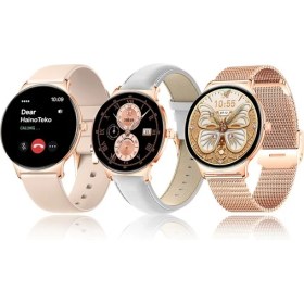 Resim Digi Monster Haino Teko 5 Akıllı Saat | Bluetooth Arama | IP67 Su Geçirmez | Kalp Ritmi & Spo2 | Uyku Takibi | 3 Kordon (Metal, Silikon, Deri) 