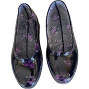 Resim Patik Çiçekli Bahçe Ve Tarım Kız Çocuk Ayakkabısı 21-28 Mor Mor 