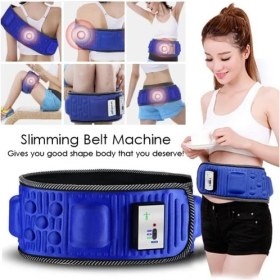 Resim Super Slim 5 Motorlu Titreşimli Masaj Kemeri Göbek Eritme Aleti 