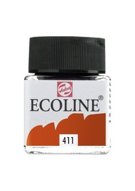 Resim Talens Ecoline Sıvı Suluboya 30ml - Burnt Sienna 411 