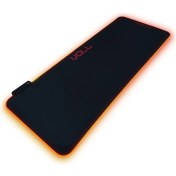 Resim VOLL ARENA Rgb Siyah 800 x 300 mm Gaming Oyuncu Gamer Mouse Pad 