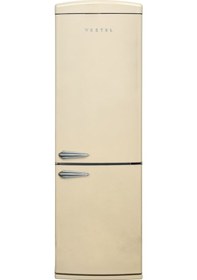 Resim Vestel RETRO NFK37211 330 L No-Frost Buzdolabı Bej 