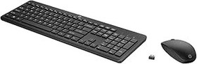 Resim HP 230 Kablosuz Siyah Klavye-Mouse Türkçe Q-Klavye 18H24AA 