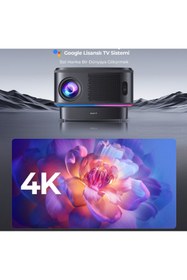 Resim Havit 4K Desteği Otomatik Netleme 5ghz Wifi Kablosuz bağlantı Google Lisanslı Premium Projeksiyon Cihazı 