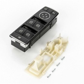 Resim Genel Markalar Mercedes E Coupe C207 Kasa Sol Dörtlü Cam Düğmesi 2009--2015 Uyumlu 