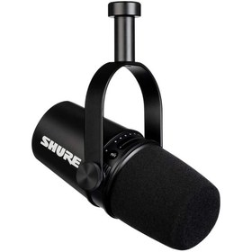 Resim Shure Mv7-K Premium Podcast Mikrofonu 
