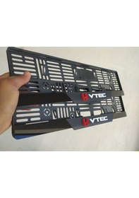 Resim Honda Vtec Uyumlu Kabartma Yazılı Mat Pleksi Plakalık Takımı 2'li Set 