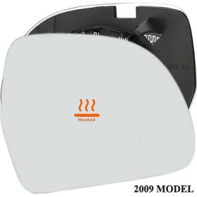 Resim Volkspar A5 Coupe 2009 Model Uyumlu Sağ Yolcu Tarafı Dış Ayna Camı Elektrikli Isıtmalı 