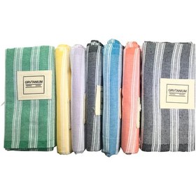 Resim Grvtanıum Kot Mavi %80 Pamuk 175x96cm Peştemal Banyo Havlusu M1 Koyu Gri-Mavi 