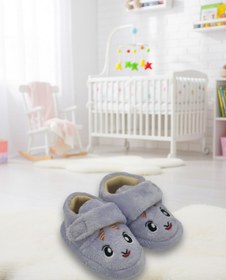 Resim Butik Cırtcırtlı Lila Çocuk/Bebek Pandufu 