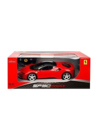 Resim Mey İthalat 97300 1:14 Ferrari Sf90 Stradale Işıklı Uzaktan Kumandalı Araba 34 Cm - Kırmızı 