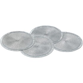 Resim Amerikan Servis, Ger. Dön. Pol. Yuvarlak, Gümüş, 4 Adet Diğer 