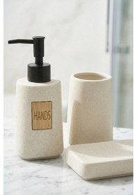 Resim Rory 3 Lü Sabunluk Seti - 320 Ml Krem 
