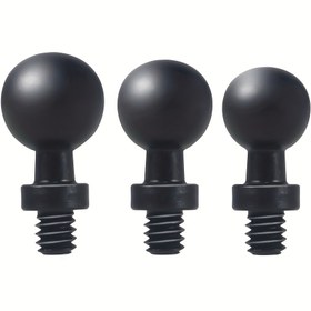 Resim FEICHAO 13mm 15mm 17mm Alüminyum Alaşımlı Top Başlığı Montaj 1/4" Vida Adaptörü GoPro, Insta360 Eylem Kamerası, Telefon Standı, GPS Tutucu Braketi - Dayanıklı Metal Yapı, Güvenli Montaj, Ayarlanabilir Açı Montajı, Cihaz Aksesuarı, Şık Metalik Kaplama, Hassas Mühendislik 