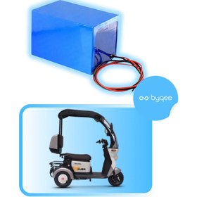 Resim KUBA GRAPE 25 MAX 60 Volt 32 Amper Elektrikli Motosiklet Bataryası 