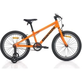 Resim Bıanchı XR20.1 Çocuk Bisikleti 280H V 20 Jant Vitessiz Orange Black Glossy 