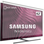 Resim SAMSUNG 42F5070 TV EKRAN KORUYUCU - Samsung 42\ inç 106 Ekran Şeffaf Koruma paneli UE42F5070SS 