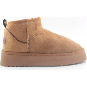 Resim Pierre Cardin 52709 Ug Kısa Süet Kürklü Kadın Bot Taba 001 