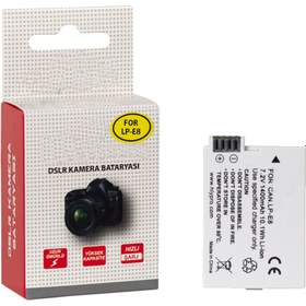 Resim FototekFotograf Lp-e8 Batarya Battery Pil Canon Eos 550d 600d 650d 700d Lp E8 Li On Pil 1400 Mah 