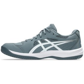 Resim Asics Court Slide 4 Erkek Gri Tenis Ayakkabısı Mavi 