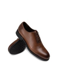 Resim Deery Hakiki Deri Kahverengi Erkek Klasik Ayakkabı - 01830mkhvc01 