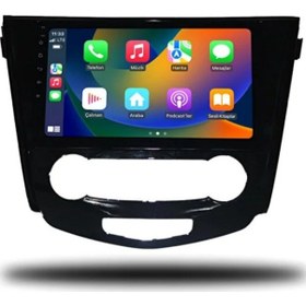 Resim Nissan Qashqai Manuel 2014-2021 Android 2gb Ram 32gb Rom Carplay Navigasyon Multimedya 
