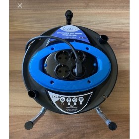 Resim Fourb Seyyar Plastik Kablo Makarası 3 x 2.5 (20 Metre) 