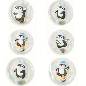 Resim 6 adet Sevimli Penguen El Isıtıcıları - Dış Aktiviteler, Yürüyüş, Kayak ve Kış Yürüyüşleri için Yeniden Kullanılabilir, Sızdırmaz PVC, Pil Gerektirmez, Kış Ekipmanları Temel | Canlı Tasarım | Sızdırmaz Malzeme, El Isıtıcıları 