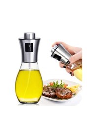 Resim Cam Püskürtmeli Sprey Yağdanlık Püskürtmeli Yağ Sirke Şişesi Sprey Püskürtücü 200 ML1 Adet 