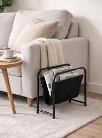 Resim TodekHome Terra Dekoratif Metal Dergilik Gazetelik - Deri Detaylı Modern Ofis Salon Düzenleyici 