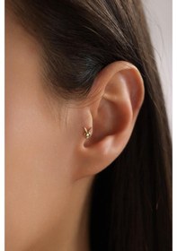 Resim Tufanlar Kuyumculuk Altın Tavşan Piercing Altın 