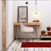 Resim My Mob Valencia Meşe Çalışma Masası 