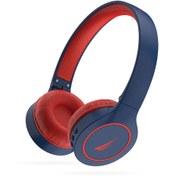 Resim Nautica H120 Stereo Kablosuz Bluetooth Mikrofonlu Kulaküstü Kulaklık Navy Kırmızı 