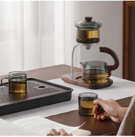 Resim Otomatik Manyetik Borosilikat Demlik Seti Diğer 