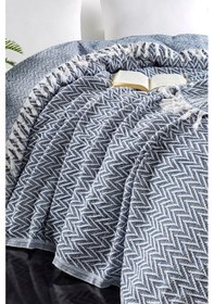 Resim Casnack Sayina Model 1600 G Çift Kişilik Pike 200 x 230 İndigo 