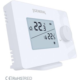 Resim GENERAL Life MITRA HT260S RF Kablosuz Oda Termostatı 