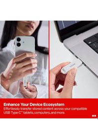 Resim Sandisk Usb Tip-c Ile 256gb Telefon Sürücüsü - 150mb/sn'ye Kadar, 